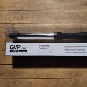 GVP clip less curling iron